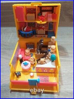Vintage Bluebird Polly Pocket 1995 Forever Friends Picnic Playset Complete