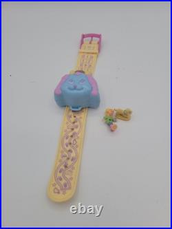 Vintage Bluebird Polly Pocket 1995 Polly Loves Puppy Bracelet Set Complete