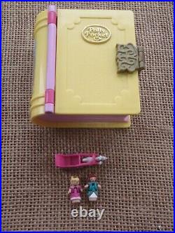 Vintage Bluebird Polly Pocket 1995 Princess Palace Storybook Compact Complete F1