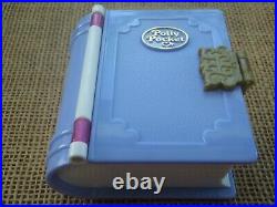 Vintage Bluebird Polly Pocket 1995 Sparkle Snowland Storybook Compact Cmpt H1