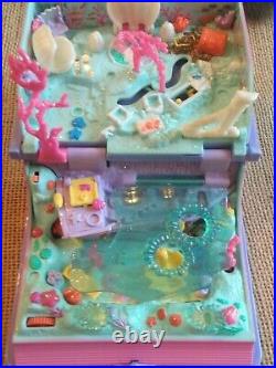 Vintage Bluebird Polly Pocket 1995 Sparkling Mermaid Adventure Complete B2