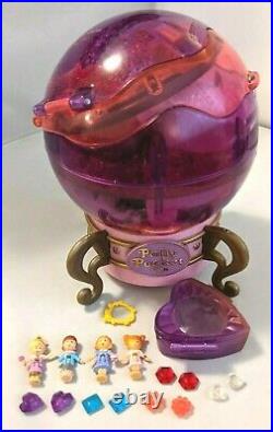 Vintage Bluebird Polly Pocket 1996 Jewel Magic Ball 98% Complete (No Ring/Tiara)