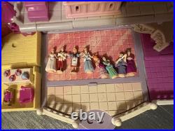 Vintage Bluebird Polly Pocket 8 Dolls, Cinderella Castle, Stepmother Cottage