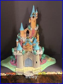 Vintage Bluebird Polly Pocket 8 Dolls, Cinderella Castle, Stepmother Cottage