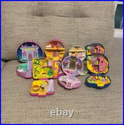 Vintage Bluebird Polly Pocket Bundle lot of 7