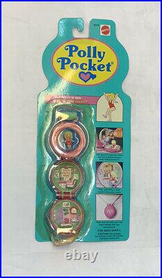 Vintage Bluebird Polly Pocket Club Locket MOC 1991 MATTEL