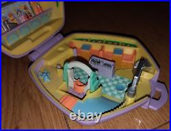 Vintage Bluebird Polly Pocket Compact Bundle School Restaurant Suki