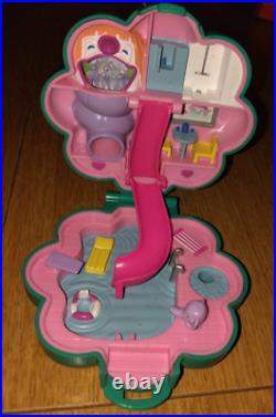 Vintage Bluebird Polly Pocket Compact Bundle School Restaurant Suki