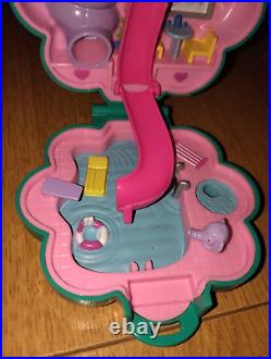 Vintage Bluebird Polly Pocket Compact Bundle School Restaurant Suki