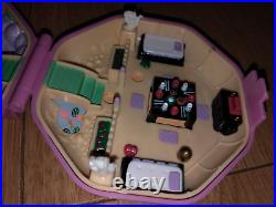 Vintage Bluebird Polly Pocket Compact Bundle School Restaurant Suki