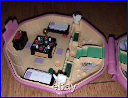 Vintage Bluebird Polly Pocket Compact Bundle School Restaurant Suki