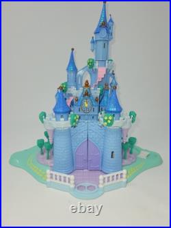Vintage Bluebird Polly Pocket Disney Cinderella Castle & Carriage Playsets
