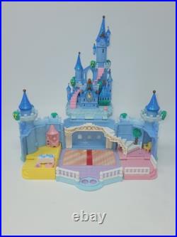 Vintage Bluebird Polly Pocket Disney Cinderella Castle & Carriage Playsets
