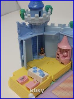 Vintage Bluebird Polly Pocket Disney Cinderella Castle & Carriage Playsets