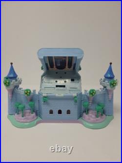 Vintage Bluebird Polly Pocket Disney Cinderella Castle & Carriage Playsets