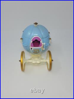 Vintage Bluebird Polly Pocket Disney Cinderella Castle & Carriage Playsets