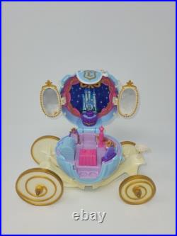 Vintage Bluebird Polly Pocket Disney Cinderella Castle & Carriage Playsets