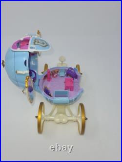 Vintage Bluebird Polly Pocket Disney Cinderella Castle & Carriage Playsets