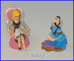 Vintage Bluebird Polly Pocket Disney Cinderella Castle & Carriage Playsets