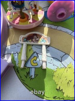 Vintage Bluebird Polly Pocket Disney Magic Kingdom Castle LotsFigs Mat +++
