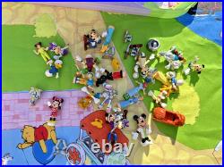 Vintage Bluebird Polly Pocket Disney Magic Kingdom Castle LotsFigs Mat +++