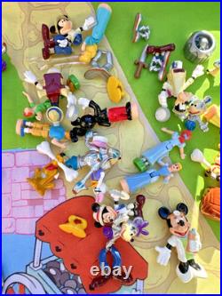 Vintage Bluebird Polly Pocket Disney Magic Kingdom Castle LotsFigs Mat +++