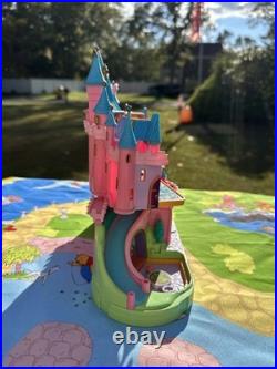 Vintage Bluebird Polly Pocket Disney Magic Kingdom Castle LotsFigs Mat +++