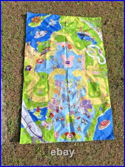 Vintage Bluebird Polly Pocket Disney Magic Kingdom Castle LotsFigs Mat +++