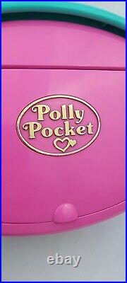 Vintage Bluebird Polly Pocket Fashion Show Hat Box Dolls, Skirts 1995