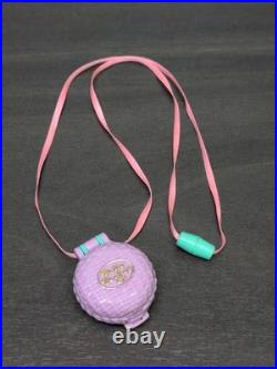 Vintage Bluebird Polly Pocket Fuzzy Bunny Locket Complete 1993