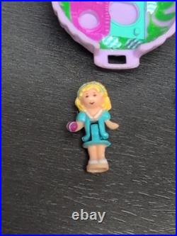 Vintage Bluebird Polly Pocket Fuzzy Bunny Locket Complete 1993
