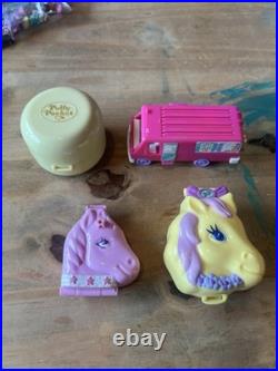 Vintage Bluebird Polly Pocket LOT Buildings / Figurines / Horses / Minis 1990s