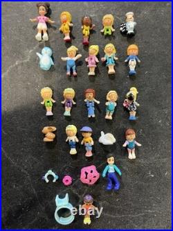 Vintage Bluebird Polly Pocket LOT Buildings / Figurines / Horses / Minis 1990s