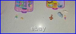 Vintage Bluebird Polly Pocket Lot Compacts & Pollyville Playsets & few Figures