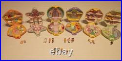 Vintage Bluebird Polly Pocket Lot of 6 2 COMPLETE Sets 1989 1990 1992 Rare