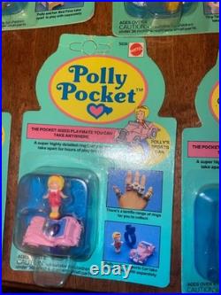 Vintage Bluebird Polly Pocket New MOC Rings Lot of 5 Vintage Bluebird Polly Pocket New MOC Rings Lot of 5