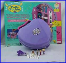 Vintage Bluebird Polly Pocket Polly's Wonderful Wedding Party 1994 100% Boxed