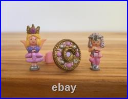 Vintage Bluebird Polly Pocket Rose Princess Ring Variation & Sky Princess Doll Vintage Bluebird Polly Pocket Rose Princess Ring Variation & Sky Princess Doll