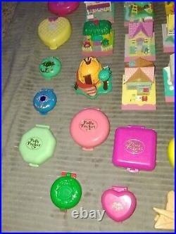 Vintage Bluebird Polly Pockets, Huge Lot of items plus some people