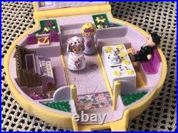 Vintage Bluebird Toys 1989 POLLY POCKET Nancy's Wedding Yellow Case