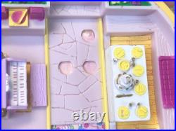 Vintage Bluebird Toys 1989 POLLY POCKET Nancy's Wedding Yellow Case