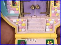 Vintage Bluebird Toys 1989 POLLY POCKET Nancy's Wedding Yellow Case