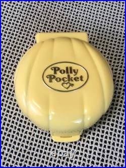 Vintage Bluebird Toys 1989 POLLY POCKET Nancy's Wedding Yellow Case