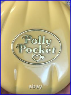 Vintage Bluebird Toys 1989 POLLY POCKET Nancy's Wedding Yellow Case
