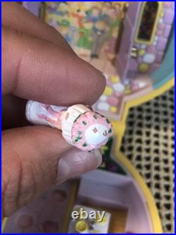 Vintage Bluebird Toys 1989 POLLY POCKET Nancy's Wedding Yellow Case