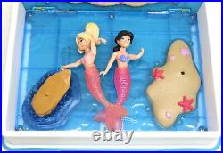 Vintage Bluebird the Little Mermaid Polly Pocket 1996 with 2 Figures