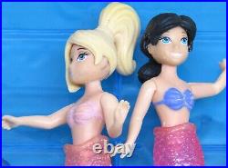 Vintage Bluebird the Little Mermaid Polly Pocket 1996 with 2 Figures