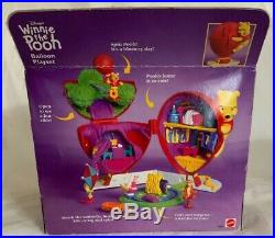 Vintage DISNEY Magical Miniatures Winnie the Pooh Balloon Playset Polly New 1999