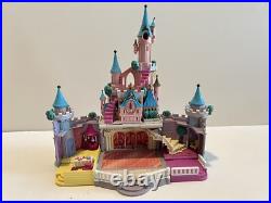 Vintage Disney Cinderella Enchanted Castle Bluebird Polly Pocket 1995 w 5 Dolls