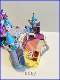 Vintage Disney Cinderella Enchanted Castle Bluebird Polly Pocket 1995 w 5 Dolls